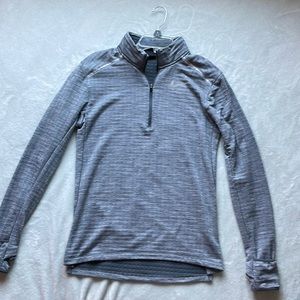Nike half zip, worn once, size S